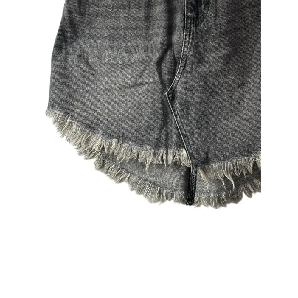 We The Free By Free People Bailey Denim Skirt Maverick Women's Size 27 NEW - Picture 3 of 7